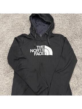 The North Face Women's Black Full-Zip Hoodie Sweatshirt Size S/P
